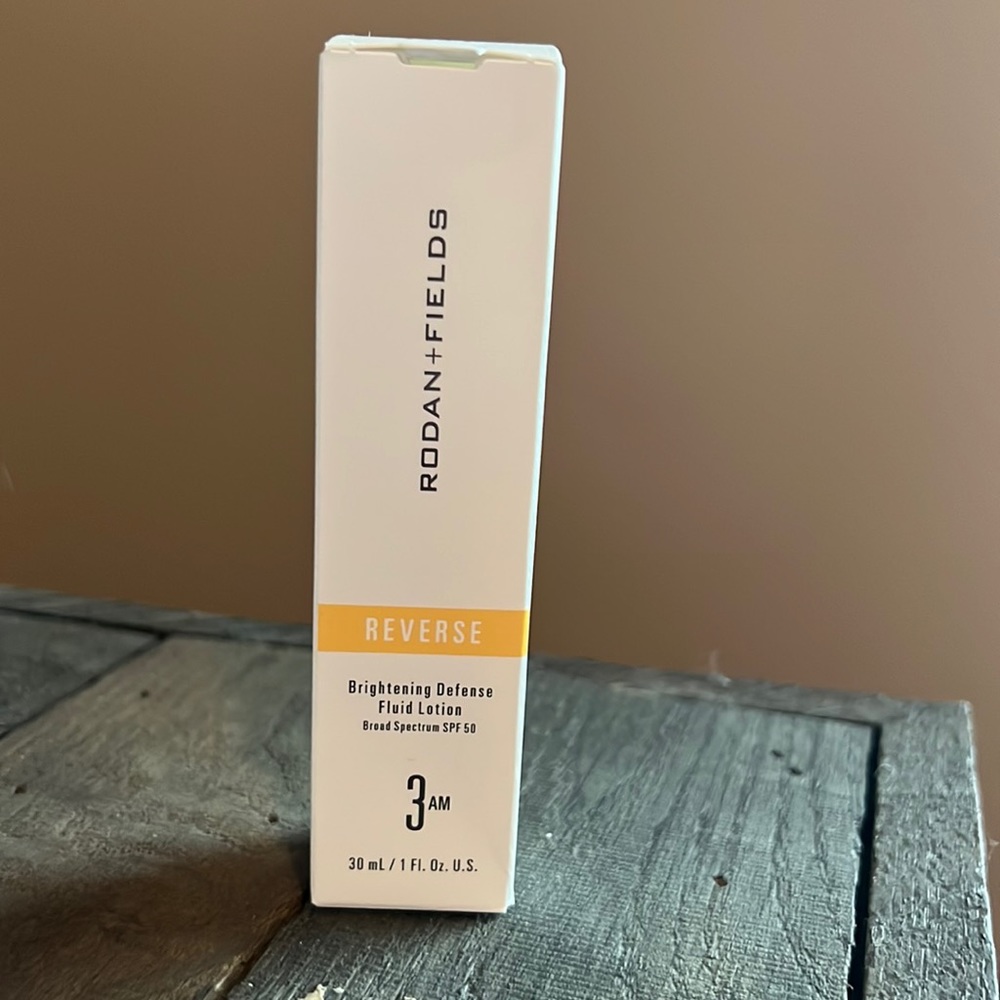 Rodan And Fields Brightening Defense Fluid Lotion Step 3 am